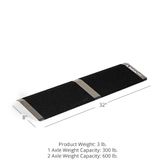 323110 Titan Ramps 8 x 32 Aluminum Threshold Ramp 1