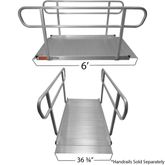 323306 Titan Ramps 6 Wheelchair Entry Ramp - 850 lb Capacity 1