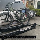 332201 Titan Ramps Dual Steel Motorcycle Carrier with Ramp Extension - 600 lb Total Capacity 3