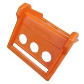 37025 4 Edge Protector - Orange Plastic