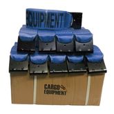 423021BL-BOX 4 x 30 Winch Strap wFlat Hook Box of 10 - Blue