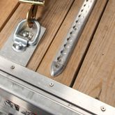 463201-1 Arrowhead End Cap for Square-Edge Recess-Mounted VersaTie Track Series 2 1