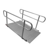 48WCER-HR6 Titan Ramps 6 x 48 Wheelchair Entry Ramp with Handrails