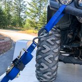 510336 1 x 6 ATV  Motorcycle Ratchet Utility Pack with S-Hook and Keeper - Purple 5