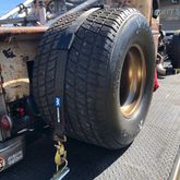 511002 2 x 10 Tire Block Strap Pack with E-Track Ends - Black 7