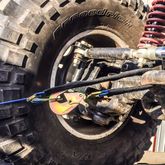 511128 2 x 8 Super Pack Tie-Down Strap Kit with Integrated Axle Straps Direct Hook Ends  Chain Extensions - Black 3