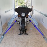 512010 2 x 6 ATV  Motorcycle Ratchet Pack with S-Hook - Blue 1