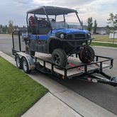 512100 2 x 8 UTV Tie-Down Pack with Direct Hook - Blue 3