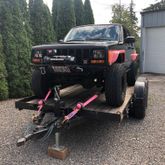 512208 2 x 8 Ultra Pack Tie-Down Straps with Detachable Axle Straps Sewn Fixed Ends - Blue 1