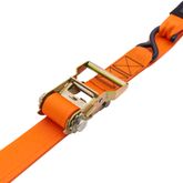 518011 2 x 6 Motorcycle Ratchet Pack with Integrated Soft Loops S-Hooks - Orange 5