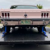 519001 2 x 10 Tire Block Strap Pack with VersaTie Track Ends - Pink 7