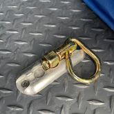 520310 Double Stud Anchor Plate Kit with Pear Ring - 1 Fastener 4-Pack 4