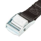 60-WHLTIE-2 1 x 5 Tie-Down Straps with Steel Clamps - 2-pk 2