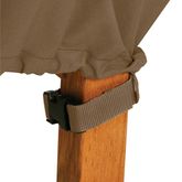 CL-70922 Medium Patio Table Cover - 88 inches by 58 inches with 6 Standard Chairs 70922__2