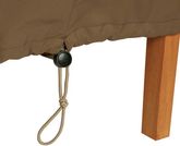 CL-70922 Medium Patio Table Cover - 88 inches by 58 inches with 6 Standard Chairs 70922__4