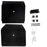 890041 Titan Ramps Aluminum Roof For Polaris RZR 4-Door - Black 4
