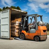 8K-POOCH-CNTRAMP HD Ramps Punch Plate Shipping Container Ramps - 8000 lb Capacity 1