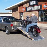 A13003A19 4 L x 30 W Roll-A-Ramp Aluminum Roll-Up Wheelchair Ramps 4