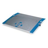 A4848 48 x 48 Bluff Aluminum Model A Dock Plates - 38 Thick Plate