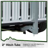 ACC-500 Elevate Outdoor Aluminum Tray Premium Cargo Carrier with Ramp 7