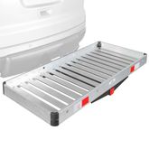 CL-ACC2-4820 Apex Aluminum Tray Deluxe Cargo Carrier for 2 Hitch ONLY 1-14 Hitch Tube Not Included