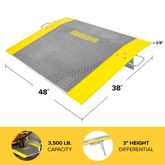 ADP-3648-3500 36 x 48 38 Thick Guardian Aluminum Dock Plate El2_v2