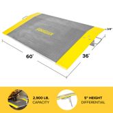 ADP-3660-4100 36 x 60 38 Thick Guardian Aluminum Dock Plate El2_v2