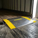 ADP-4848-2600 Guardian 48 x 48 Aluminum Dock Plate for 5 Height Differential - 2600 lb Capacity 7