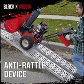 CL-AFP-9012-2 Black Widow Aluminum Plate-Style Dual Runner Folding ATV Ramps AFP-9012-2__AI1