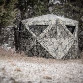 AMS-AMEBF1009 Ameristep Pro Series Thermal Hub Style Hunting Blind  59 x 59 2