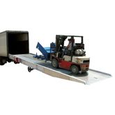 AY-257236-L 36 L x 74 W - 25000 lb Capacity Vestil Aluminum Yard Ramp 1