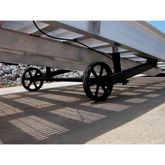 AY-257236-L 36 L x 74 W - 25000 lb Capacity Vestil Aluminum Yard Ramp 3