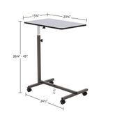 CL-B1978 Silver Spring Tilting Overbed Table B1978__1