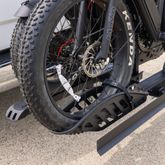 BC-4132-EF-RAMP Elevate Outdoor Hitch-Mounted Platform Rack with Ramp for Ebikes  Fat Tire Bikes  2 Bike 4