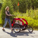 CL-BT-502 Apex Double Stroller and Bike Trailer BT-502__1