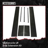 BW-1000A-BYO Pneumatic Motorcycle Lift Table - Build Your Own Shop Kit Package 2