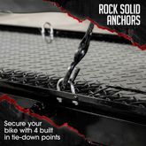 BW-680 Black Widow Hydraulic Motorcycle Lift Table - 1000 lb Capacity 8