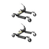 BW-CJD-2 Black Widow Steel Hydraulic Jack  Wheel Dolly  1500 lb Capacity  2 Pack 3