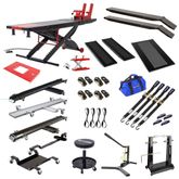 BW-PROLIFT-HD-BYO ProLift Pneumatic Motorcycle Lift Table - Build Your Own Shop Kit Package 1