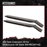BW-PROLIFT-HD-BYO ProLift Pneumatic Motorcycle Lift Table - Build Your Own Shop Kit Package 2