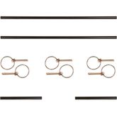 BW-PROLIFT-HD-SE Black Widow ATV Side Extension Kit for Motorcycle Lift Table BW-PROLIFT-HD 3