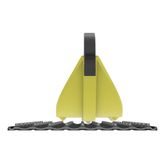 CBR-13384 9 W Caliber LowPro ATVSnowmobile Trailer Edge Glides - 16 Pack 3