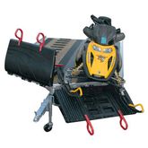 CL-CBR-13404 Caliber Snowmobile Trailer Salt Shield and Ramp