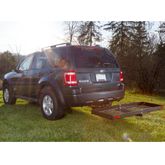 CC-F4820-DLX 48 Long Elevate Outdoor Steel Tray Folding Cargo Carrier 2