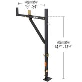 CL-NDSLR Apex Steel Universal No Drill Utility Rack 3