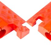 CP1X225-GP-B 1-Channel Split-Top Linebacker Cable Protector for 225 Dia Cables - Black 3