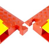 CP2X325-YO 2-Channel Linebacker Cable Protector for 325 Dia Cables 3