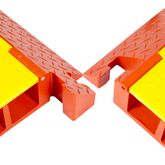 CP4X300-YO 4-Channel Linebacker Cable Protector for 3 Dia Cables 3