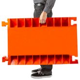 CP4X300-YO 4-Channel Linebacker Cable Protector for 3 Dia Cables 4