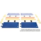 CPRP-5GP-BLU Cross-Guard ADA Ramp for 5-Channel Linebacker Cable Protectors 2